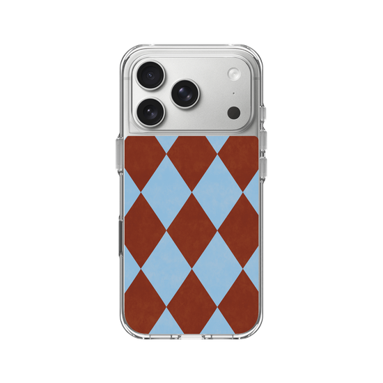 Losange Grid - Blue