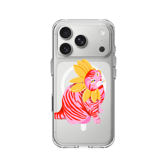 flower cat red and pink