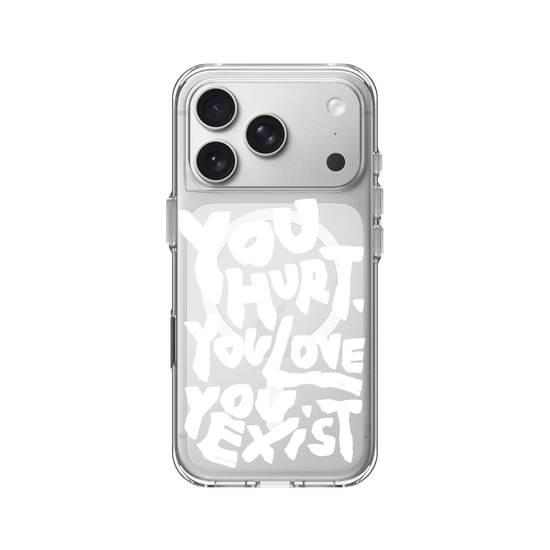 HURT. LOVE. EXIST. (White)