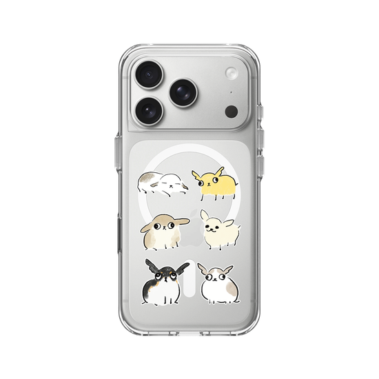 A layout incorporating Chihuahua-themed stickers.