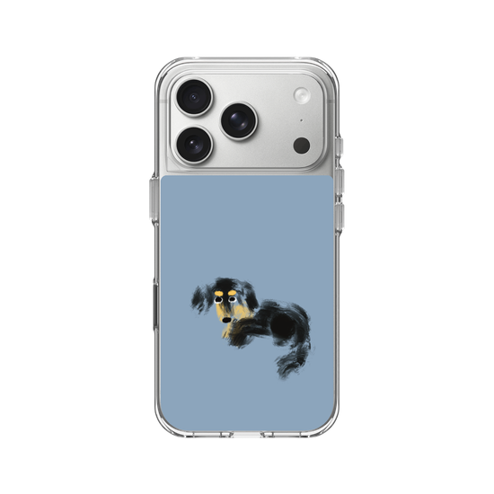 a tiny dachshund