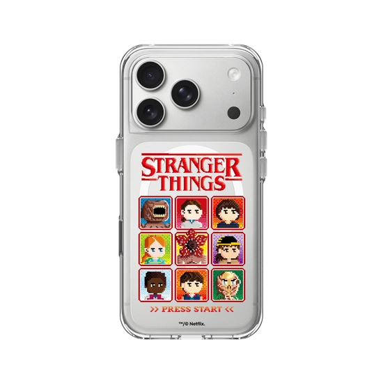 Stranger Things | 8-Bit - Character Select | Clear - iPhone 17 Pro ...