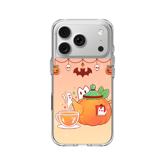 Cozy Halloween - pumpkin teapot