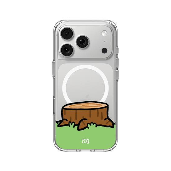 stacked on stump