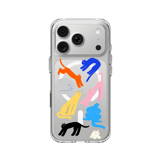 colorful cats