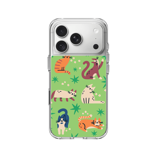 Cats on Green