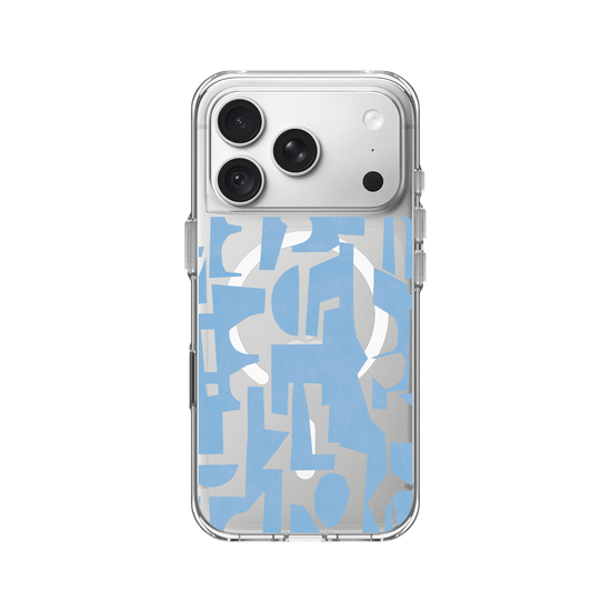 Blue Paper Cut-Outs