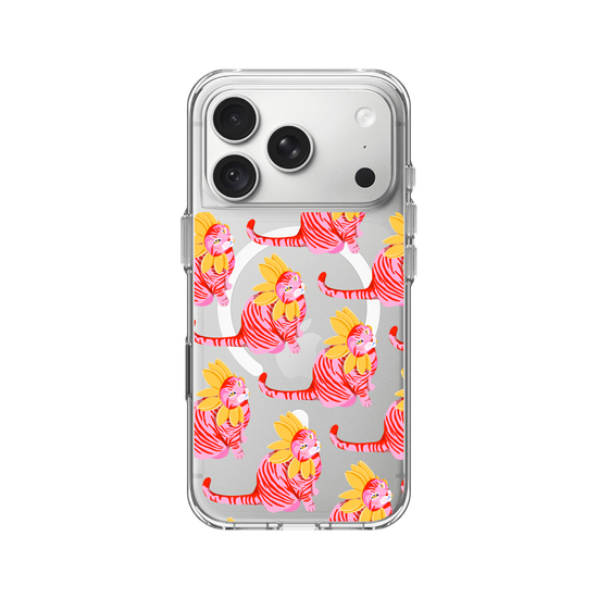 flower cats pink and red
