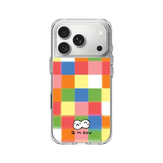 Two in Row - Colorful Circus Checkers