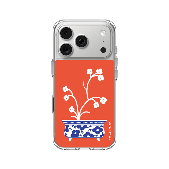Un Vase Bleu – Fleur de Prunier