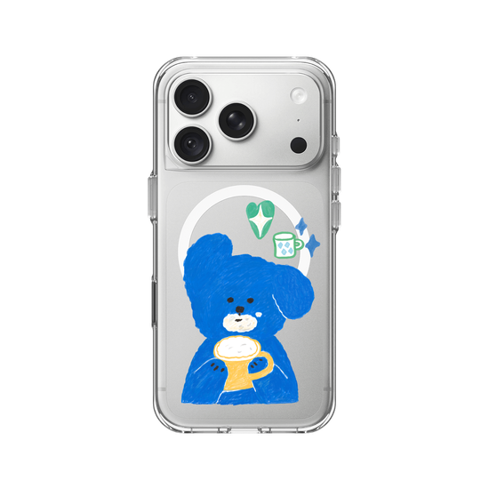 Blue Puppy's Milk Time