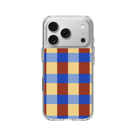 Blue & yellow gingham
