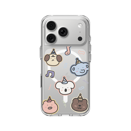 Lazy Monster Animal Party Stickers.