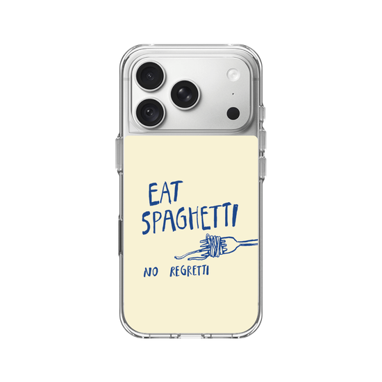 Illustration Spaghetti – Humour "No Regretti" & Style Doodle