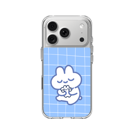 bunny and mini bunny - blue