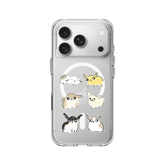 A layout incorporating Chihuahua-themed stickers.
