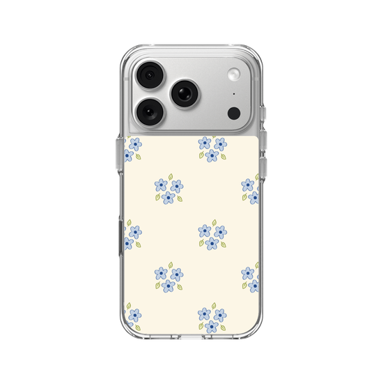 Blue Floral Print