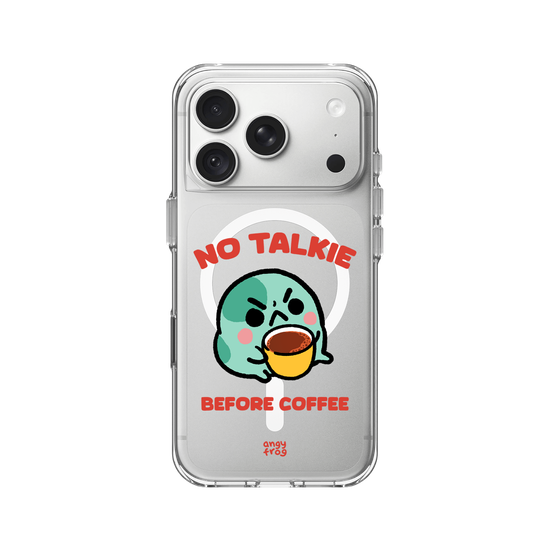 no talkie before coffee