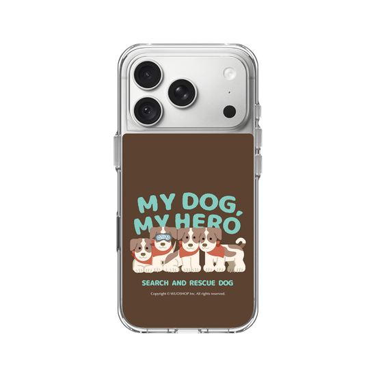 My dog, My hero-Search and Rescue Dog: Jack Russell Terrier(Color)