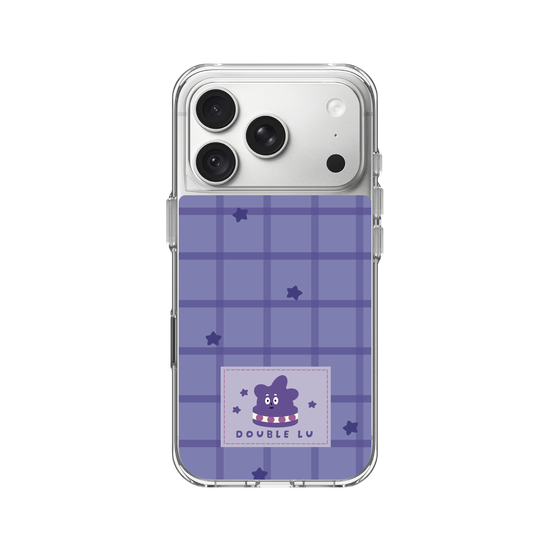 little purple monster dessert fabric labels