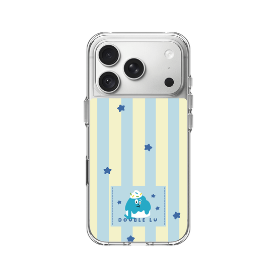 little blue monster dessert fabric labels