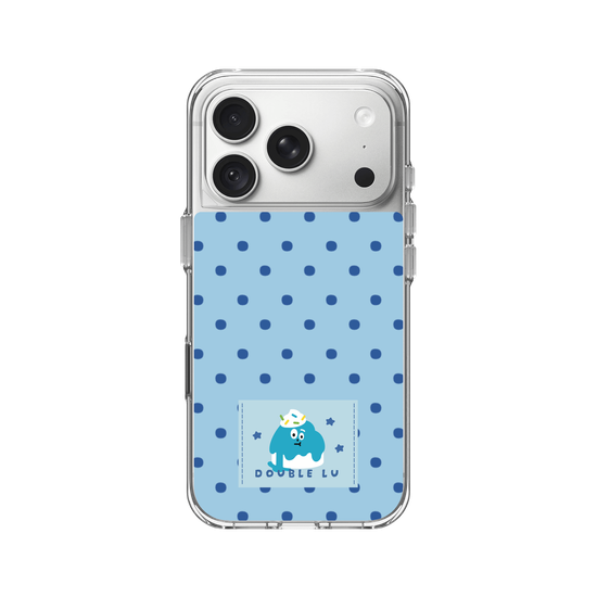 little blue monster dessert fabric labels