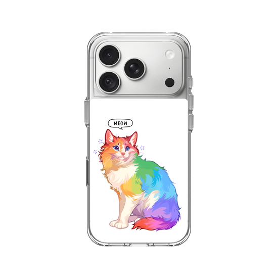 Rainbow Cat Meow
