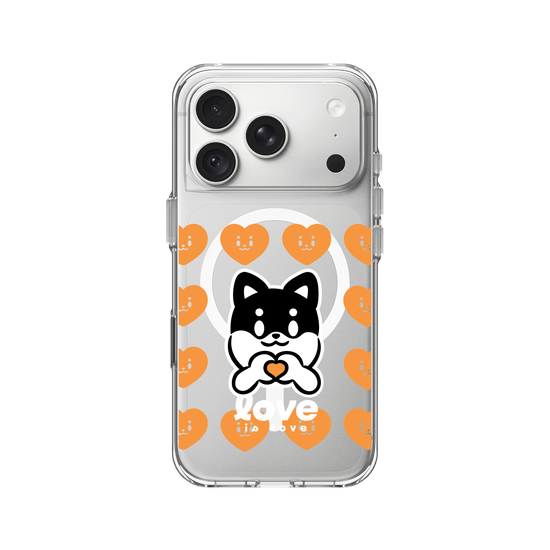 dou dou loves - orange heart