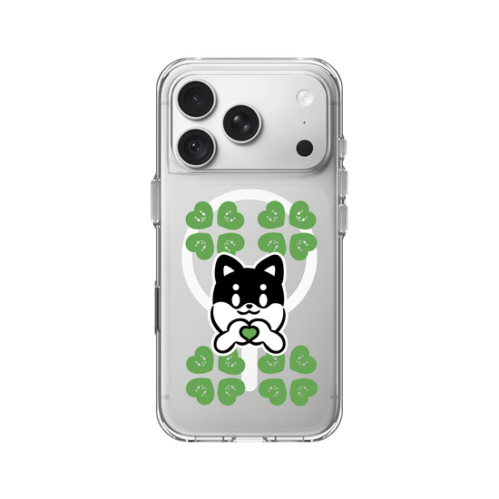 dou dou loves - green heart