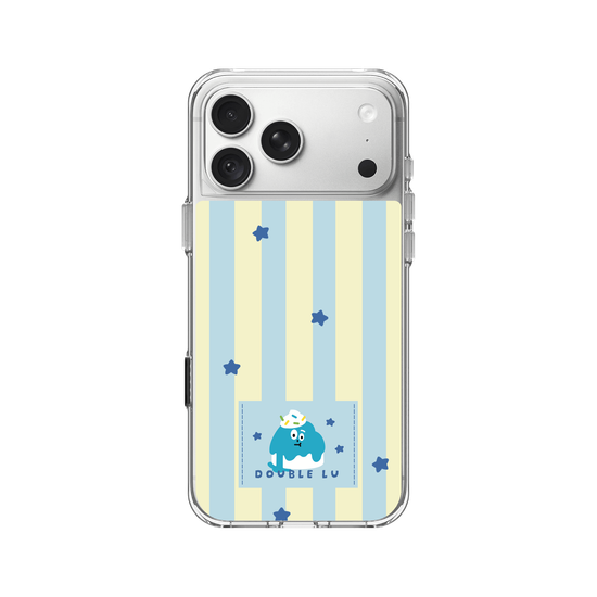 little blue monster dessert fabric labels