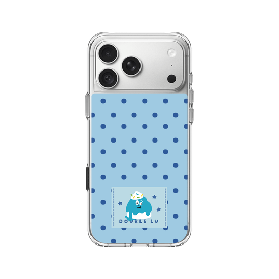 little blue monster dessert fabric labels