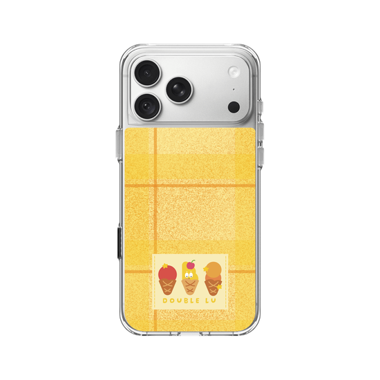 little yellow monster dessert fabric labels