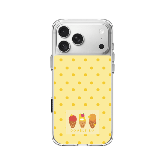 little yellow monster dessert fabric labels