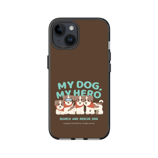 My dog, My hero-Search and Rescue Dog: Jack Russell Terrier(Color)