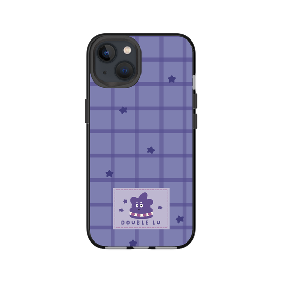 little purple monster dessert fabric labels