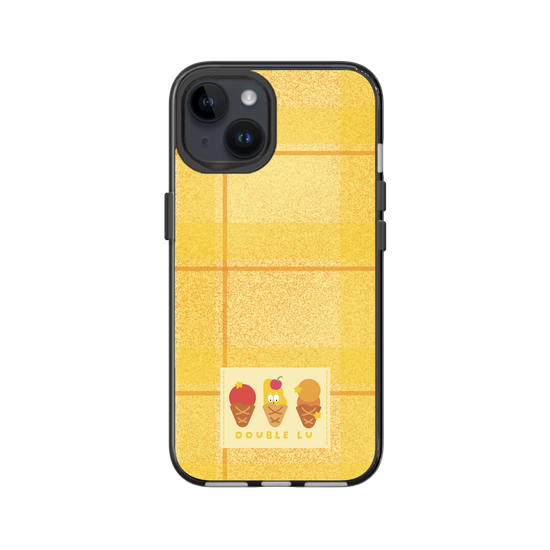 little yellow monster dessert fabric labels