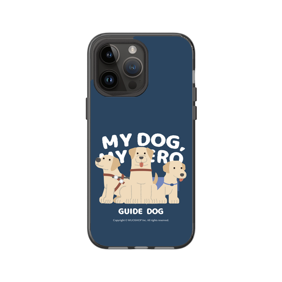 My dog, My hero-Guide Dog: Goldador(Clear)
