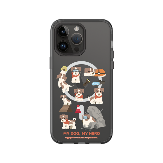 My dog, My hero-Search and Rescue Dog: Jack Russell Terrier(Clear)