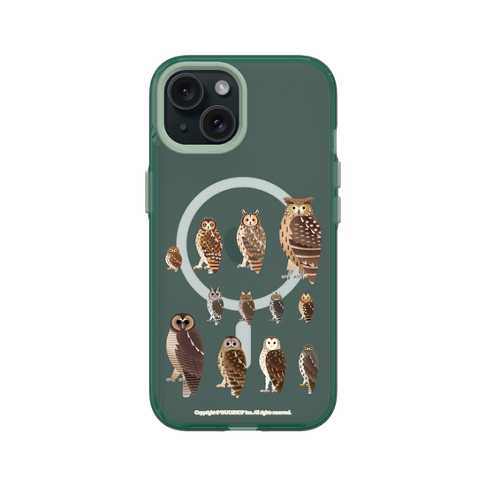 Miniature Field Guide-Owls(Clear)