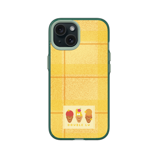 little yellow monster dessert fabric labels