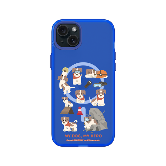 My dog, My hero-Search and Rescue Dog: Jack Russell Terrier(Clear)