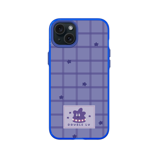 little purple monster dessert fabric labels