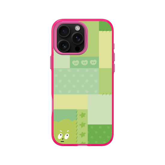 patchwork of little green monster