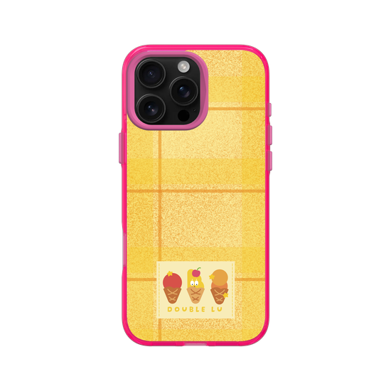little yellow monster dessert fabric labels