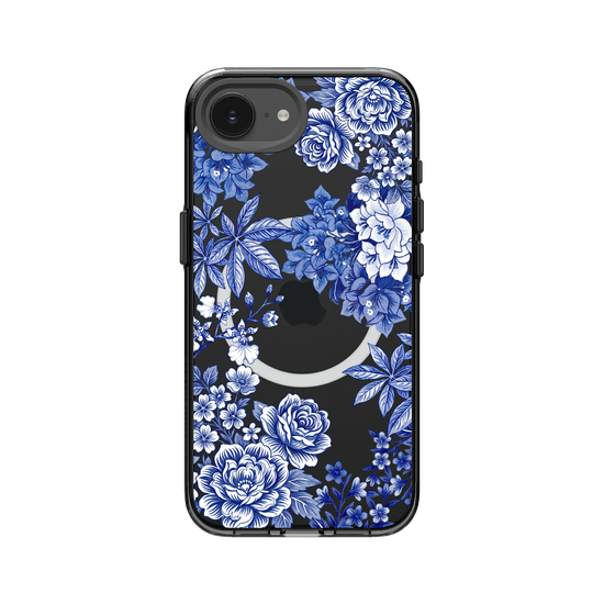 Taiwanese Floral Fabric · Blue & White