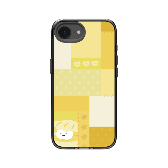 patchwork of yellow shell