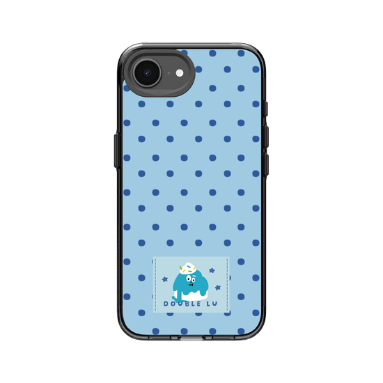 little blue monster dessert fabric labels