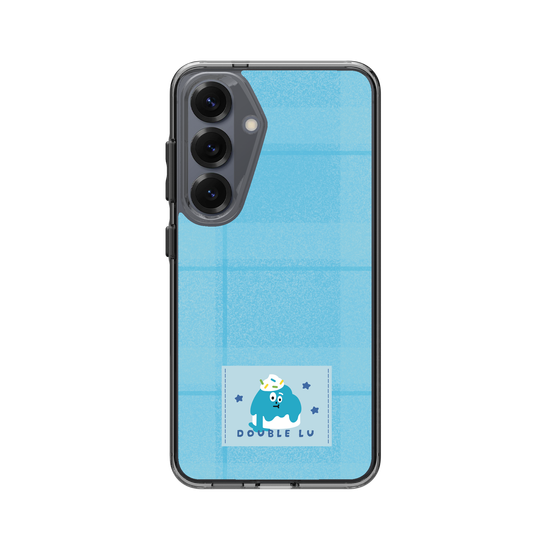 little blue monster dessert fabric labels