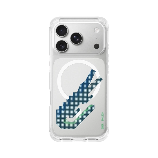 動物野境系列 | 美洲鱷 | ClearX - iPhone 17 Pro | RHINOSHIELD 犀牛盾
