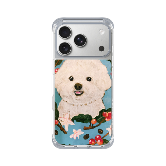 Bichon and Coffee bean